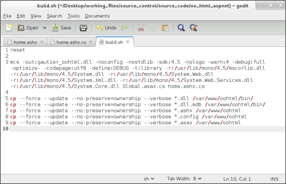 oo_html_007_build_script_to_produce_web_executable